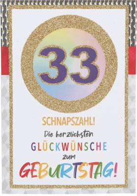 Originelle Klappkarte mit Zahlen Geburtstagskarte Zahlenmotiv zum 8.Geburtstag 