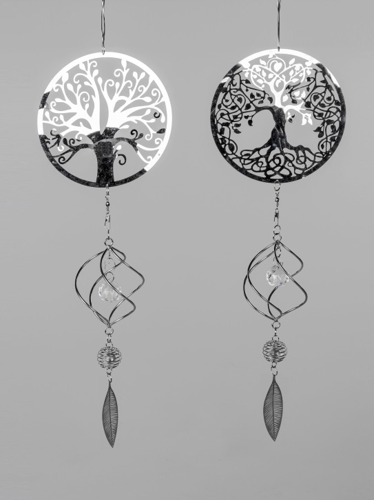 Dekorativer Hänger Baum mit Spirale 1 Stück Lieferumfang 52cm