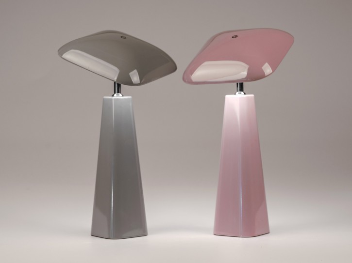 LED-Lampe ek Dekolampe verstellbar in der Helligkeit Melamin- flieder 36cm