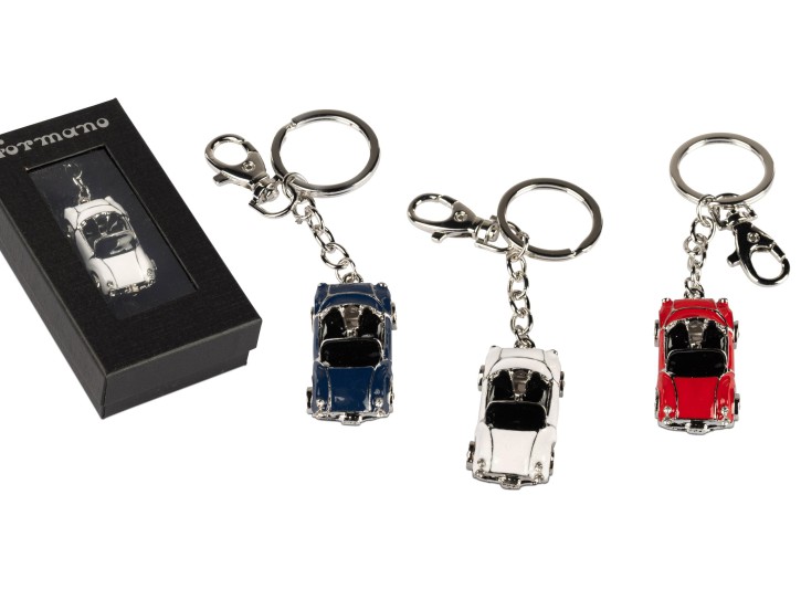 Schlüsselanhänger Auto-Cabrio in rot, weiss oder blau-1Stck. Lieferumfang Schlüsselanhänger Auto-Cabrio in rot, weiss oder blau-1Stck. Lieferumfang