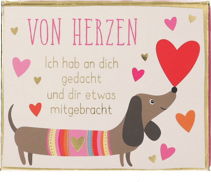 WUNSCHERFÜLLER Soundbox 1 Stück - Von Herzen- Ich hab an dich gedacht...