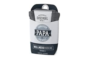 Wellness-Dusche Geschenkset Duschgel+Baumwoll-Handtuch für Mama + Papa (Coolster Papa)