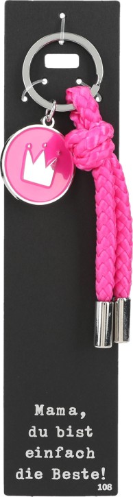 Schluesselanhänger Mama, du bist einfach die Beste! /Nr.108