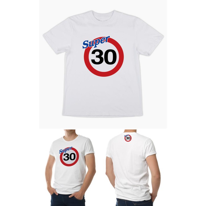 Lustiges T-Shirt  30 , Einheitsgröße, Baumwolle- zum 30. Geburtstag