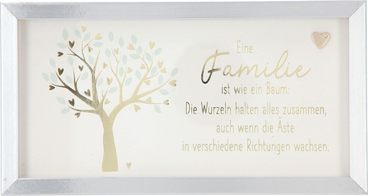 Spruch Komplimente im Bilderrahmen- Ohne Kinder wäre unser Haus...