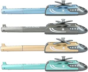 MONSTER CARS Helikopter Kugelschreiber mit LED