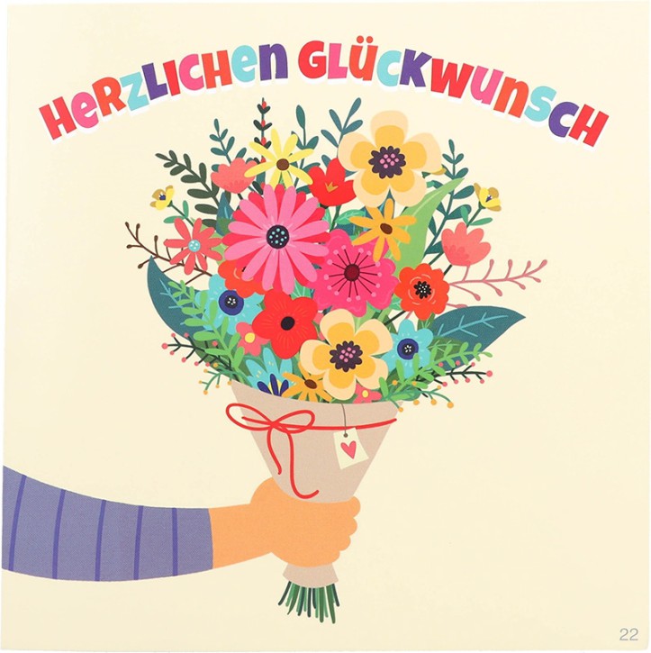 Geburtstagskarte mit Musik - Herzlichen Glückwunsch Geburtstagskarte mit Musik - Herzlichen Glückwunsch