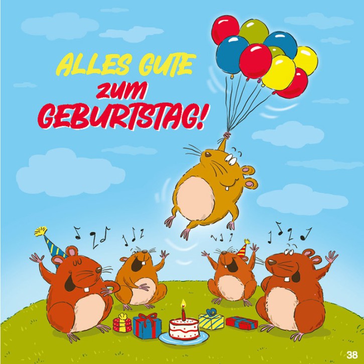 Geburtstagskarte mit Musik-Alles Gute zum Geburtstag!