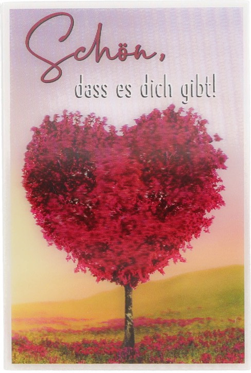 Depesche Klappkarte 3D ART, 8,5x12,2cm, Medikarte Grußkarte Geburtstagskarte 11796-04