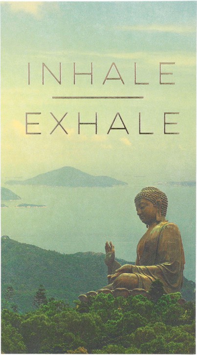 Postkarte Hello you 18-Inhale - Exhale