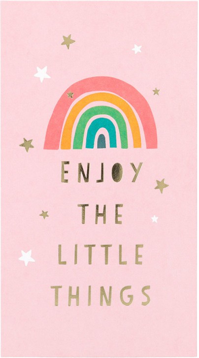 Postkarte Hello you 37-Enjoy the little things