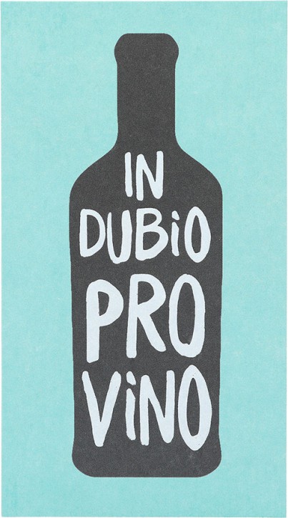 Postkarte Hello you 46-In Dubio Pro Vino
