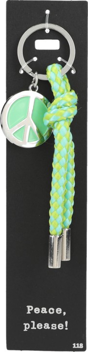 Schluesselanhänger Peace, please /Nr.118