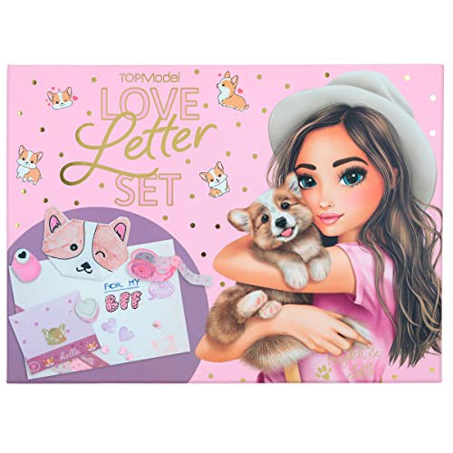 Depesche 12117 TOPModel Corgi-Love Letterset, Briefpapier Set i