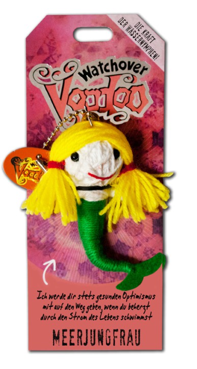Watchover Voodoo Sammel Puppe mit Spruch Meerjungfrau