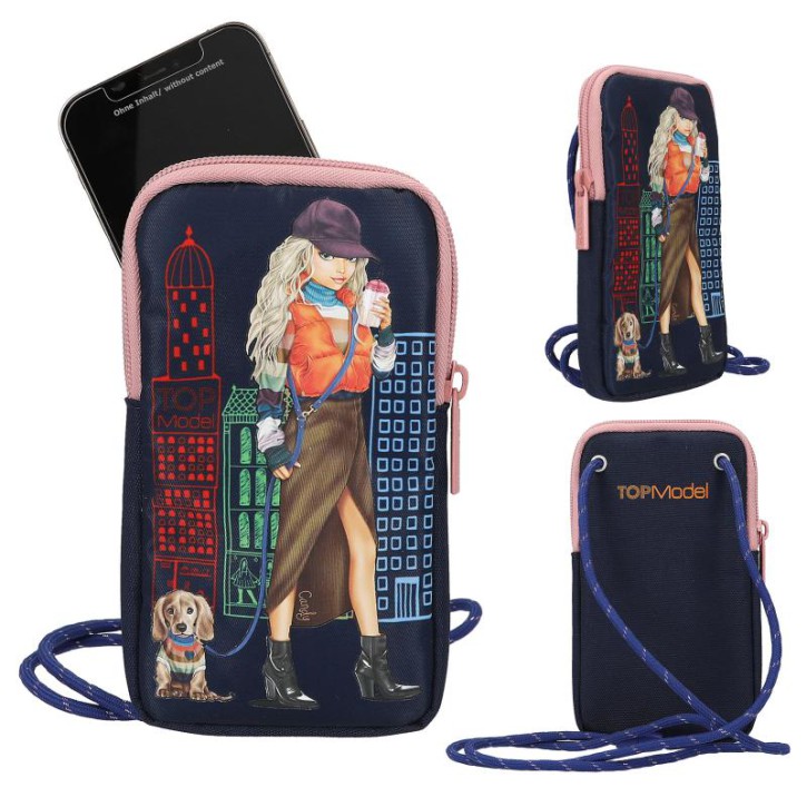 Depesche 12619 TOPModel City Girls - Handytasche zum Umhängen , Smartphone Tasche