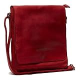 The Chesterfield Brand Duncan Damentasche Umhängetasche Leder 22 cm red-rot
