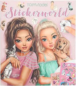 TOPModel 1 Stück Stickerworld KITTY and DOGGY