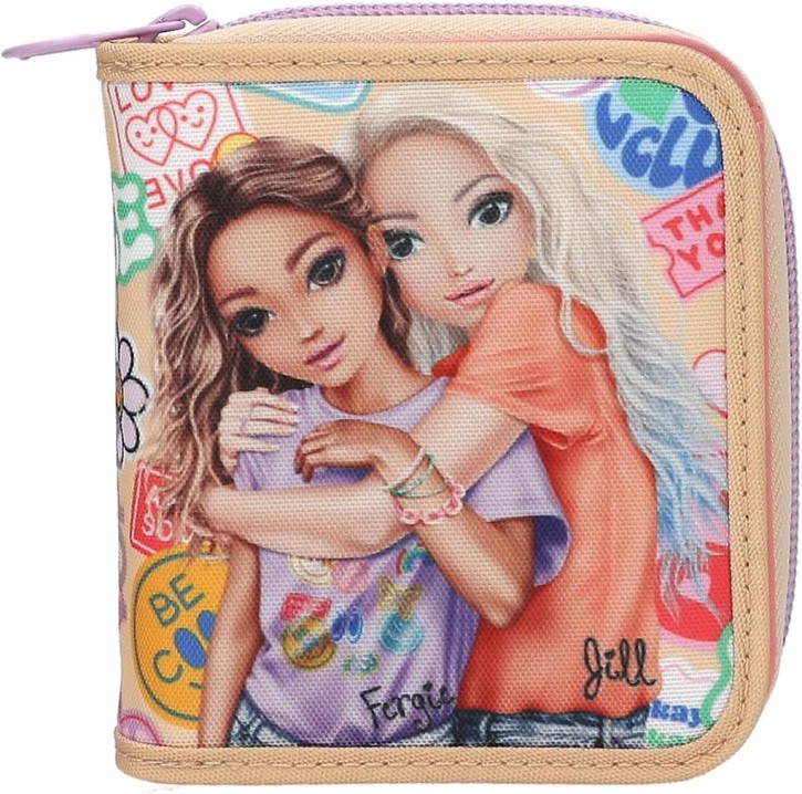 TOPModel Girl Power - Geldbörse/Portemonnaie in Beige für Mädchen