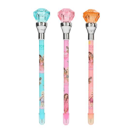 TOPModel Kugelschreiber mit Licht JUICY-1 Set= 3 Stück