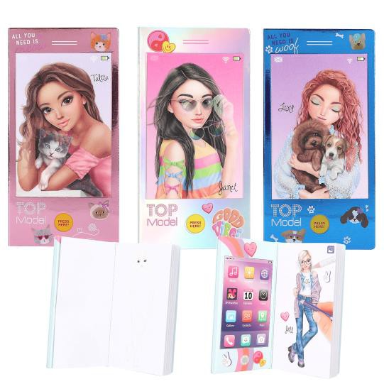 TOPModel Mini Malbuch mit Sound, 80 Seiten,1 Stück Lieferumfang