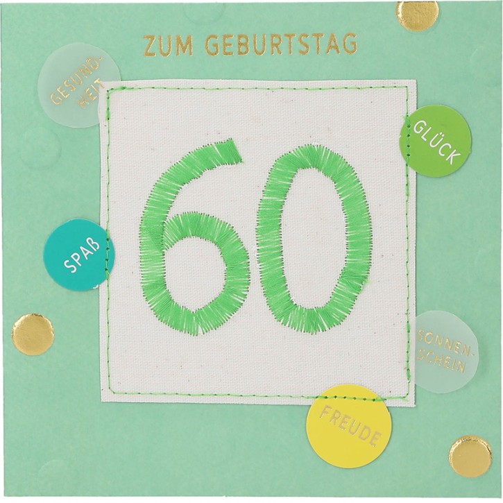 Depesche 13593.05 Klappkarte Paper Love Glückwunsch-Karte zum Geburtstag, mit passendem Spruch und bunten Designs, ohne Innentext, Klappkarte inkl. Umschlag