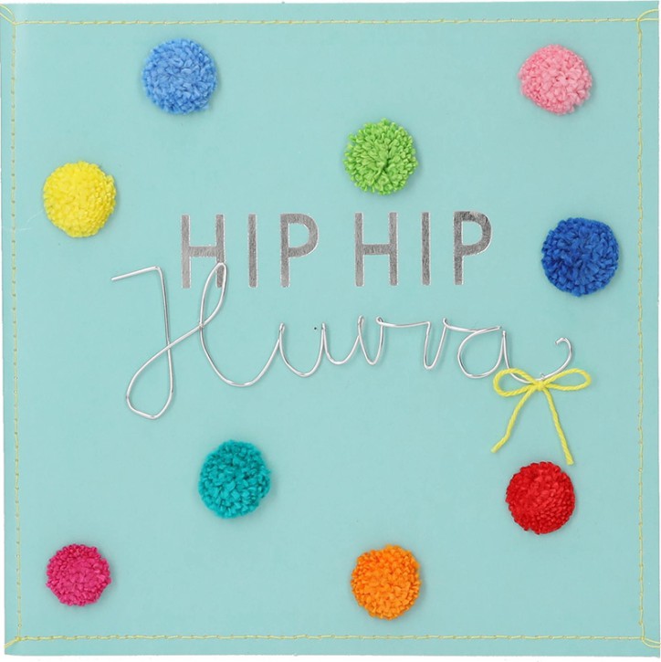 Depesche 13593.14 Klappkarte Paper Love Glückwunsch-Karte zum Geburtstag, mit passendem Spruch und bunten Designs, ohne Innentext, Klappkarte inkl. Umschlag