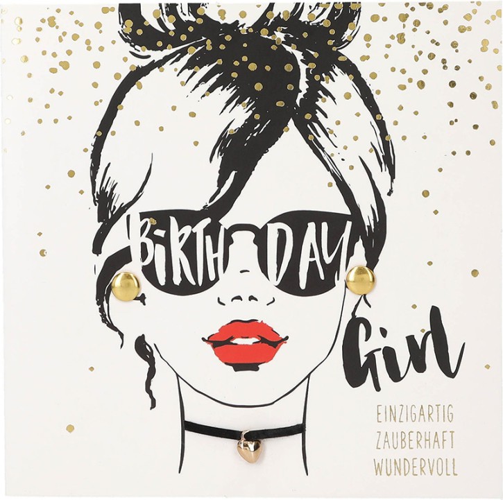 Depesche 13593.22 Klappkarte Paper Love Glückwunsch-Karte zum Geburtstag, mit passendem Spruch und bunten Designs, ohne Innentext, Klappkarte inkl. Umschlag