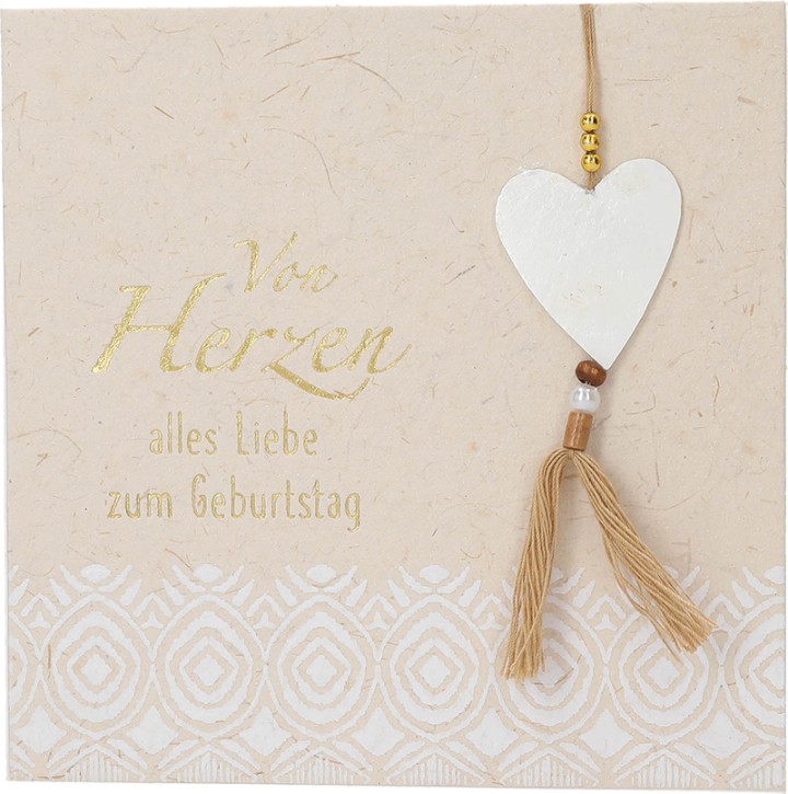 Depesche 13593.26 Klappkarte Paper Love Glückwunsch-Karte zum Geburtstag, mit passendem Spruch und bunten Designs, ohne Innentext, Klappkarte inkl. Umschlag