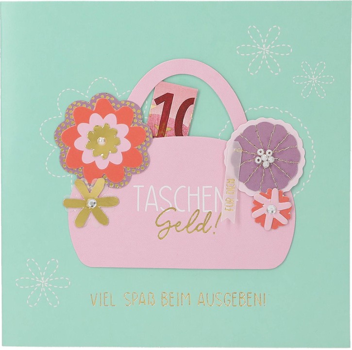 Depesche 13593.29 Klappkarte Paper Love Glückwunsch-Karte zum Geburtstag, mit passendem Spruch und bunten Designs, ohne Innentext, Klappkarte inkl. Umschlag