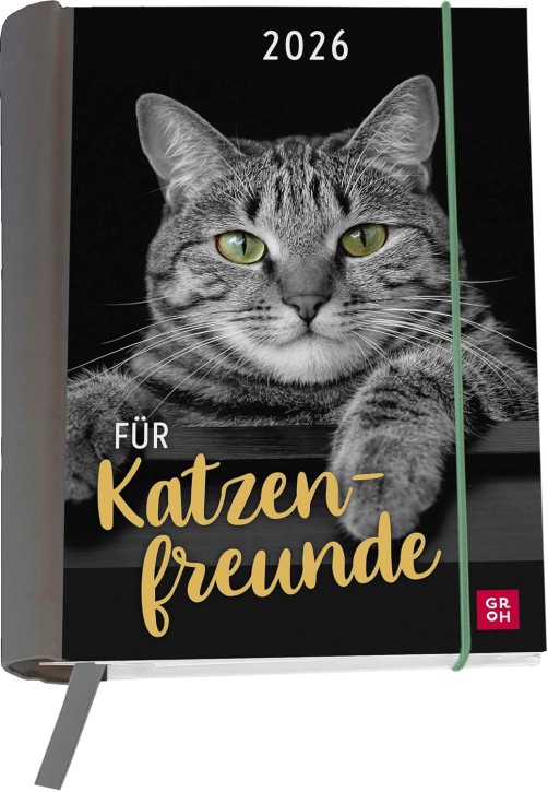 Buchkalender 2026: Für Katzenfreunde: Katzenkalender, Jahreskalender