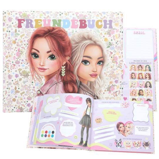 TOPModel Freundebuch Cowgirl mit Blumen- und Sternenmuster