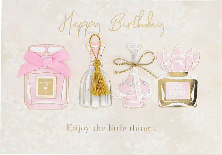 Depesche Lovely Diamonds 14003 Klappkarte 16,5x11,5cm Geburtstagskarten, 03 Depesche Lovely Diamonds 14003 Klappkarte 16,5x11,5cm Geburtstagskarten, 03