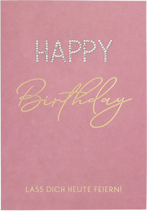 Depesche Lovely Diamonds 14003 Klappkarte 16,5x11,5cm Geburtstagskarten, 14 Depesche Lovely Diamonds 14003 Klappkarte 16,5x11,5cm Geburtstagskarten, 14