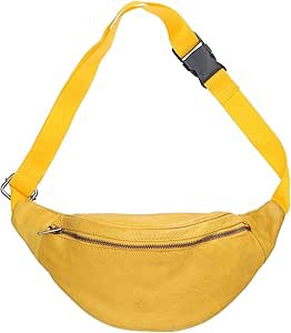 The Skandinavian Brand Hip Bag Washed Nappa gelb