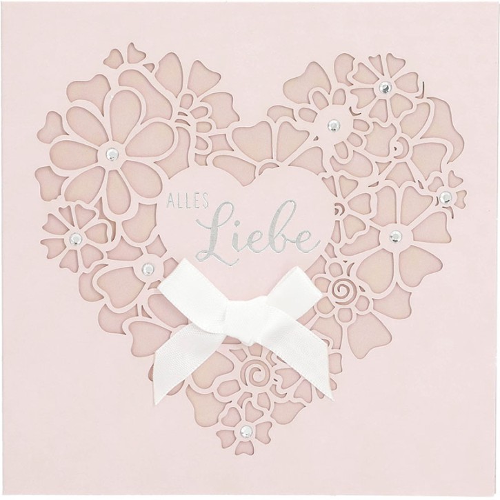 Depesche Lovely Diamonds 14005 Klappkarte 12x12cm Geburtstagskarten, 04