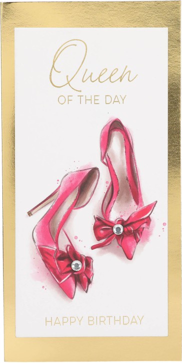 Depesche Lovely Diamonds 14006 Klappkarte 20x10cm Geburtstagskarten, 01