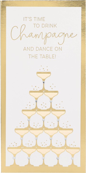 Depesche Lovely Diamonds 14006 Klappkarte 20x10cm Geburtstagskarten, 04