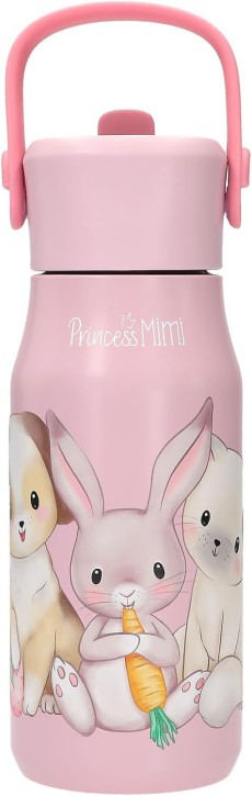 Princess Mimi - Edelstahl Trinkflasche in Rosa