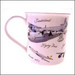 Teetassen Motiv Tasse Flugzeug