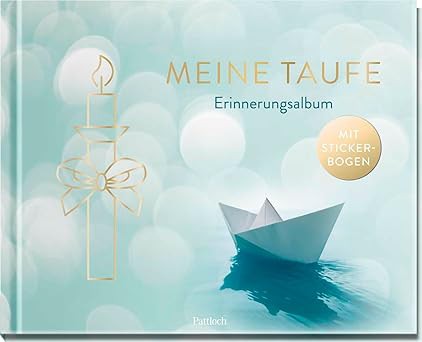 Meine Taufe: Erinnerungsalbum. Mit Stickerbogen | Album zum Selbstgestalten