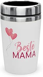 LaVida Zeit für Dich Edelstahl Thermobecher to go 250 ml Beste Mama
