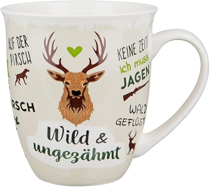 1 Stck.Jumbo-Tasse Wild & ungezähmt, Geschenke Jäger-Jagd