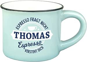 Persönliche Espressotasse Mokkatasse - Thomas