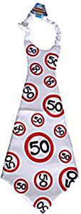 Riesen-Krawatte 50 Geschenk zum 50. Geburtstag