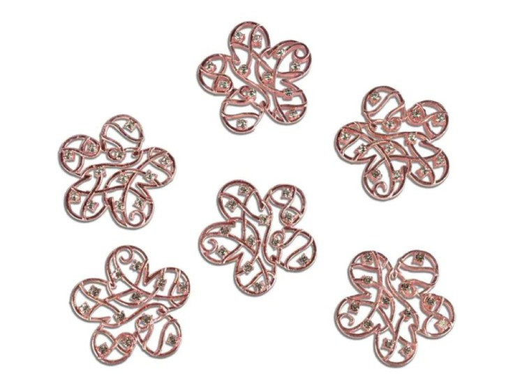 Deko Blüten Blume 6er Pack Streudeko Blüten Deko Blüten Blume 6er Pack Streudeko Blüten