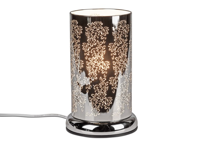 LED Tischlampe rund mit Touch Funktion 15x24 cm Ranke Touchlampe