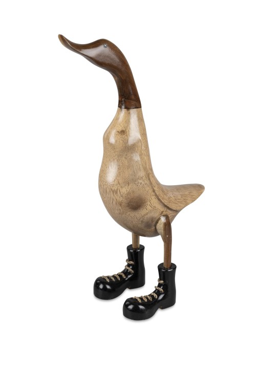 Figur Stehende Holzente 44cm | Dekorative Holzfigur für Zuhause | Natürliche Ästhetik Figur Stehende Holzente 44cm | Dekorative Holzfigur für Zuhause | Natürliche Ästhetik