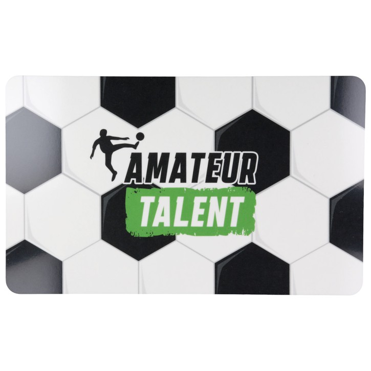 Frühstücksbrettchen Brettchen mit Spruch Fußball 