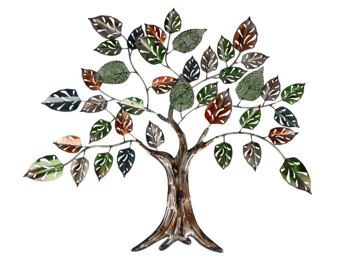 Formano Extravagante  Wanddeko 74x68 Baum mit  Blätter